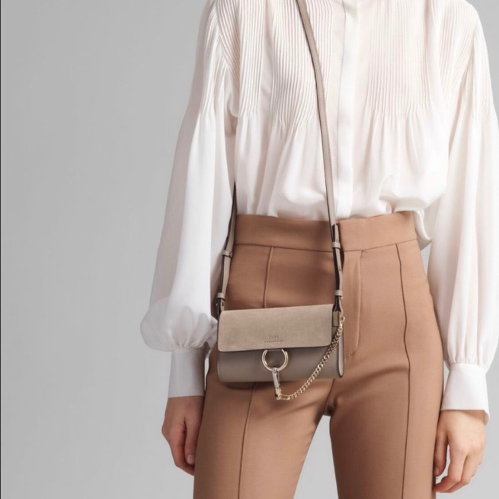 New condition chloe crossbody/clutch